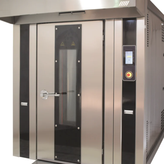 Forgó polcos kemence (ipari kenyérsütő kemence)